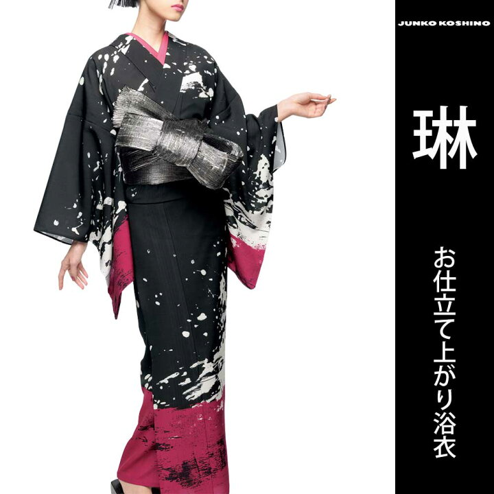 No.5217 浴衣 綿絽 コシノジュンコ 着物 反物 新品未使用 （楽天市場 