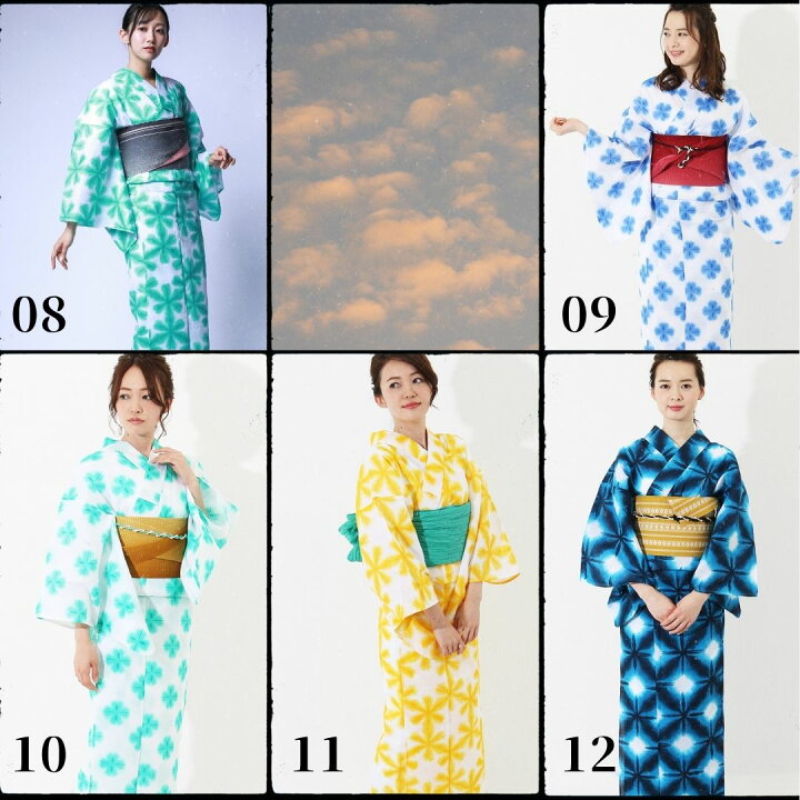 楽天市場】浴衣 単品【お仕立て上がりレディース浴衣】雪花絞り風 