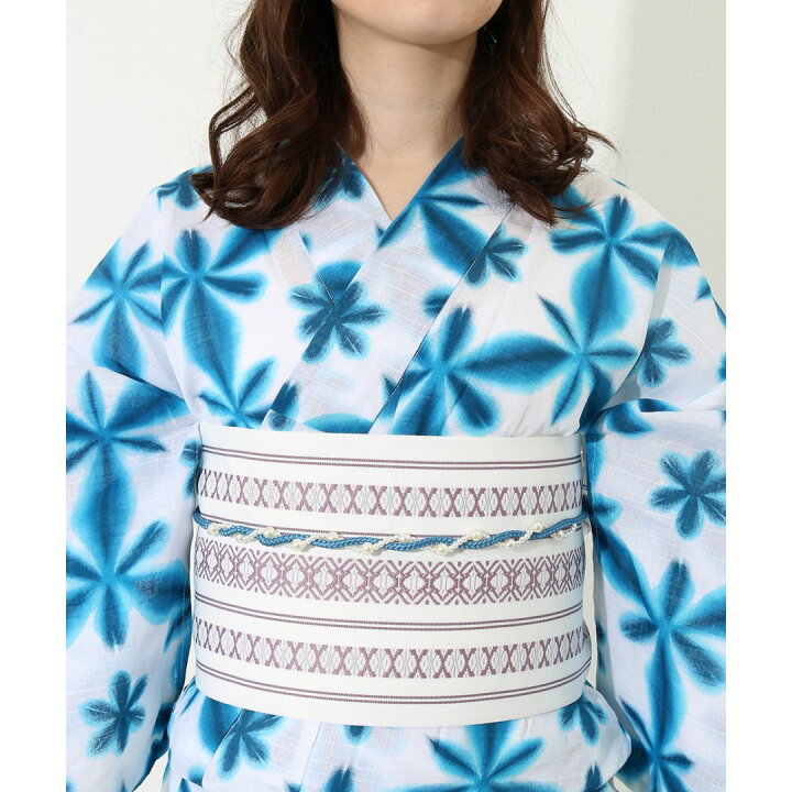 楽天市場】浴衣 単品【お仕立て上がりレディース浴衣】雪花絞り風 