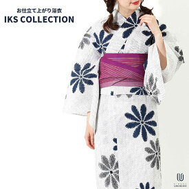 ｜送料弊社負担｜浴衣 女性用ゆかた ゆかた 単品 IKS COLLECTIONちぢみモダン すぐに着られるお仕立て上がり浴衣 レディース和服 和装 おしゃれ 夏祭り 大人 プレゼント