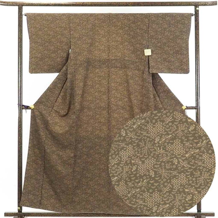 新品茶色琉球絣しつけ付き身丈160cm 【公式通販】