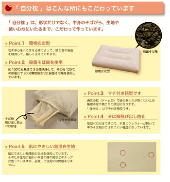 オーガニックコットン防虫そば枕中身出し入れすることにより簡単に高さ調整ができます。枕まくらマクラマクラピローピロー頸椎安定枕首いた解消快眠快眠枕ソバマクラソバ快眠枕高さ調整自在枕オーガニック枕