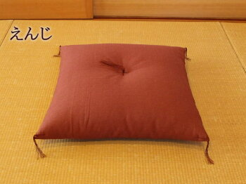 無地紬調手作り座布団【送料無料】55×59cm(銘仙判)座布団無地無地ざぶとんザブトン座ふとん55×59cm銘仙座布団座布団銘仙判増量座布団手作り座蒲団木綿座布団普段座布団紬お座布団座布団無地つむぎ座布団