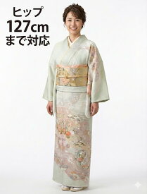 【訪問着】レンタル 25号 H127cm迄 大きいサイズ ワイドサイズ ゆったりサイズ ふくよかサイズ 3L 4L 5L 17号 19号 21号 23号 25号 付下げ 入学式 結婚式 お宮参り 卒業式 母用 お茶会 往復送料無料 訪問着レンタル レンタル訪問着 セット ほうもんぎ かしいしょう【RH626】