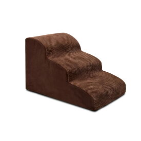 【20時～P5倍＋先着500円OFFクーポン！！】ドッグスロープ 2段/3段 スロープ犬 階段 ステップ ペット用 階段 ドッグステップ ペットスロープ ペットステップ 送料無料 クッション ウレタン 撥水 踏み台 犬用品【ランキング1位】