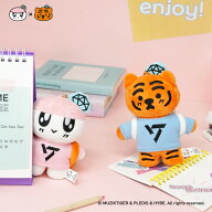 【BONGBONGEE x MUZIK TIGER リールキーホルダー】REEL KEYHOLDER rkh-bbm かわいい キャラクター ボンボ…