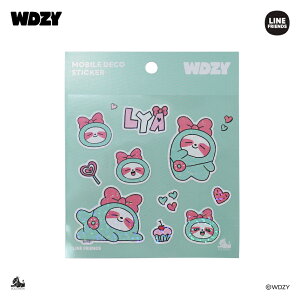 �yWDZY ���o�C���f�R�X�e�b�J�[�zMOBILE DECO STICKER �X�e�b�J�[ �V�[�� �f�R�V�[�� ���� LYA CHUNG-EE TUK HATT CABBIT �C�F�W ���A �����W�� �`�F������ ���i ���z ���� �Z�[�� �O�b�Y �I�^�� ITZY ���킢��