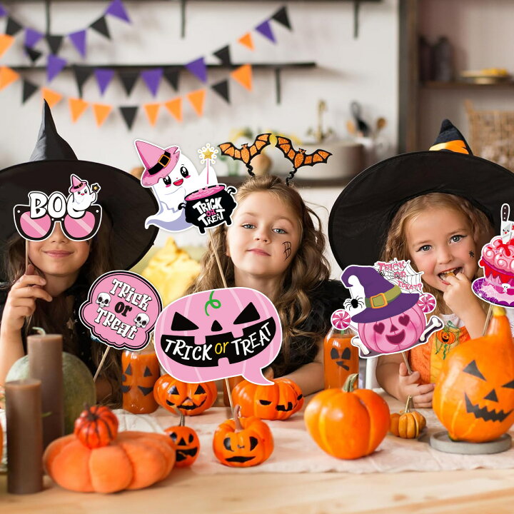 楽天市場】フォトプロップス ハロウィン 30点セット 面白い ハロウィン 