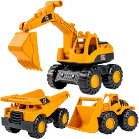3点セッド 砂遊びおもちゃ 建設車両 ダンプカー トラック 工事車両【2024新品登場】 砂遊びおもちゃ エコABS素材 ミニカー モデルカー おもちゃ 砂場セット 建設現場 お風呂の玩具 水遊び 雪遊び 公園 砂場 お風呂 子供砂遊びおもちゃ 室内 誕生日プレゼント 屋外兼用