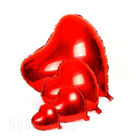 前撮り バルーン ハート 風船 セット フォトプロップス アルミ 結婚式 二次会 誕生日 ホームパーティー お祝い ベビーシャワー イベント飾り デコレーション 4枚セット 1000円ポッキリ あす楽 送料無料 プレゼント ギフト