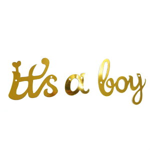Baby Shower �K�[�����h �Ǐ��� �o�i�[ ���� itsa boy a boy it a girl �׃r�[�V�����[ �f�R���[�V���� �t�H�g�u�[�X �t�H�g�A�C�e�� ���� �j�̎q ���̎q �t�H�g�v���b�v�X �S�[���h �����y
