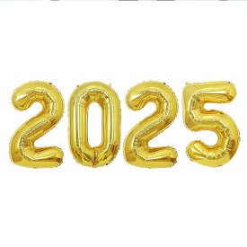 ビックナンバーバルーン セット レターバルーンセット2025 正月装飾 年越しパーティー 特大サイズ 風船 イベント パーティー デコレーション 飾り付け お祝い 正月飾り 店舗装飾 撮影 背景 新年会 あす楽