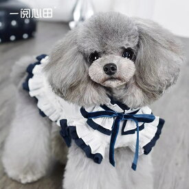 犬服 春夏 【日本初上陸】PEEKAPOODLE デザイナーズ 犬の服 ドッグウェア ペットウェア デザインフリル お出掛け お揃い おしゃれな犬のお洋服 小型犬 中型犬
