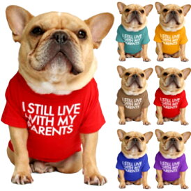 犬服 春 夏 (S〜XXLまで5サイズ展開) 犬の服 夏用 Tシャツ シンプル 涼しい 通気 おしゃれな英文字プリント わんこ服 小型犬 中型犬 大型犬 猫服 防虫 抜け毛防止 ルームウェア 犬用