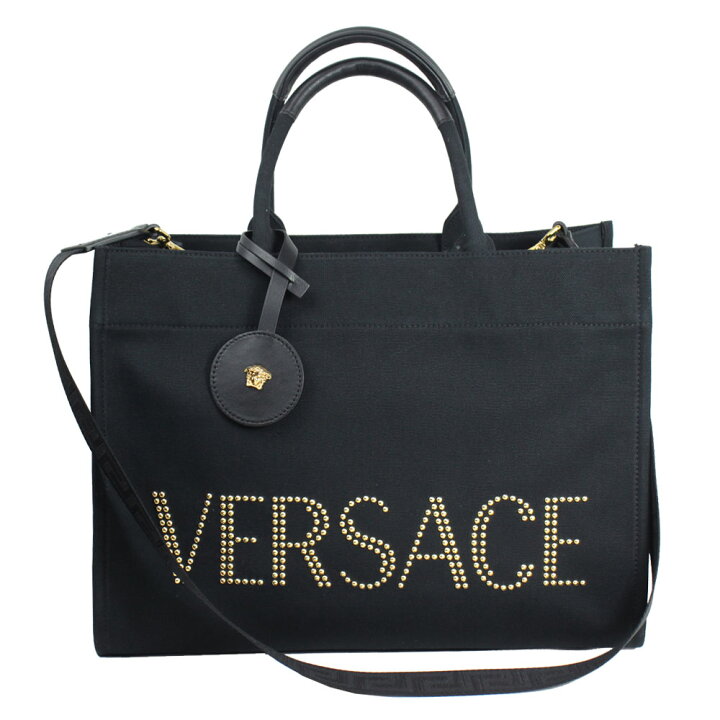 楽天市場】ヴェルサーチ バッグ レディース VERSACE トートバッグ 