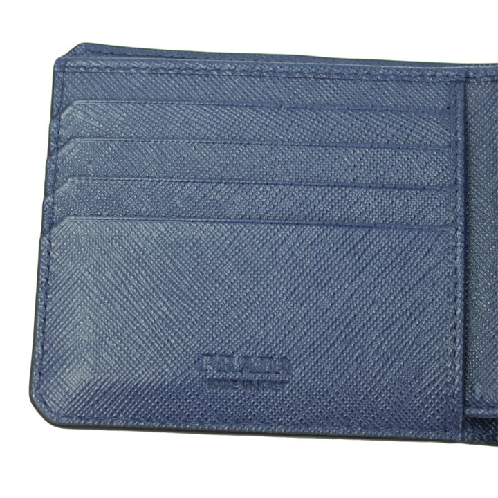 楽天市場】【新品】 【PRADA】 プラダ 二つ折り財布 札入れ 