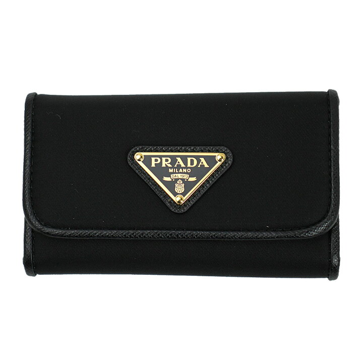 楽天市場】プラダ キーケース レディース PRADA 6連 ナイロン/レザー  