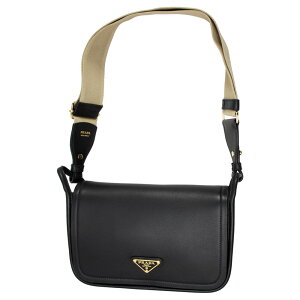 �v���_ �o�b�O ���f�B�[�X PRADA �΂ߊ|���V�����_�[�o�b�O ���U�[ �u���b�N 1BD372 2CYS F0ES7