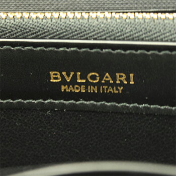 【新品】【BVLGARI】ブルガリラウンドファスナー長財布セルペンティフォーエバーアンティークブロンズナッパレザー282351