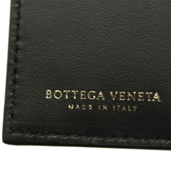 ボッテガヴェネタ財布547441BottegaVeneta2つ折り財布イントレチャートナッパレザーブラック547441VO0B98723