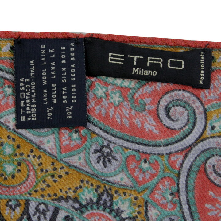 楽天市場】エトロ ストール レディース ETRO ショール スカーフ 