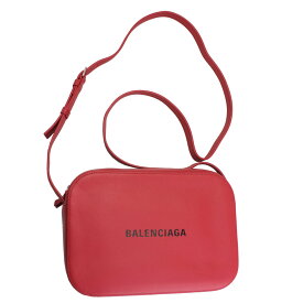 バレンシアガ バッグ レディース BALENCIAGA 斜め掛けショルダーバッグ エブリデイ レザー レッド系 552370 D6W2N 6565