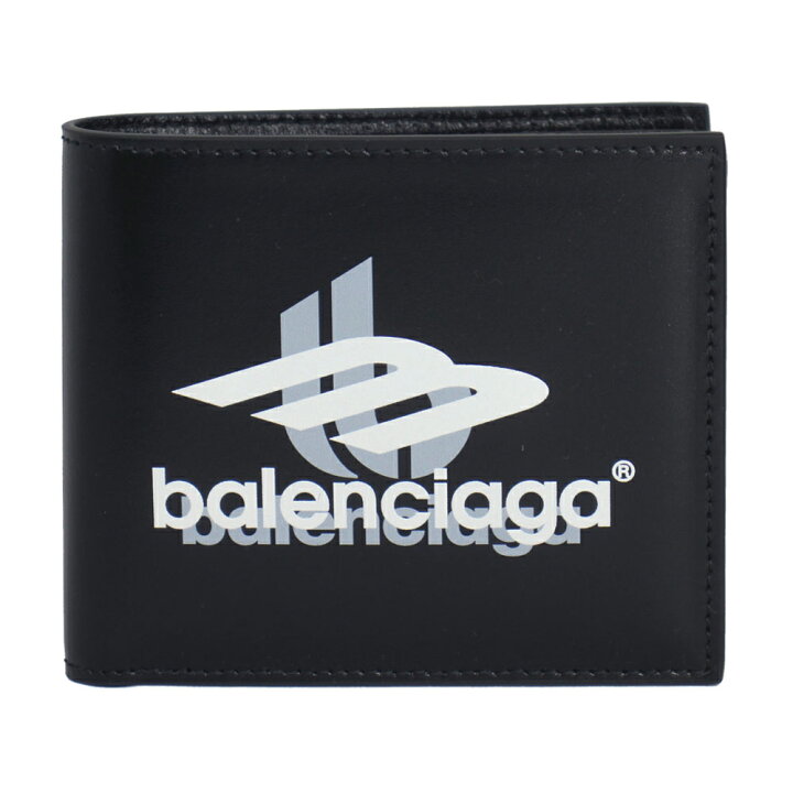 楽天市場】バレンシアガ 財布 メンズ BALENCIAGA 二つ折り札入れ ロゴ 