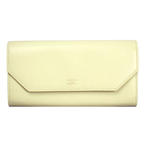 バレンシアガ 財布 レディース BALENCIAGA 長財布 ENVELOPE レザー ベージュ 736732 2AAFT 9401