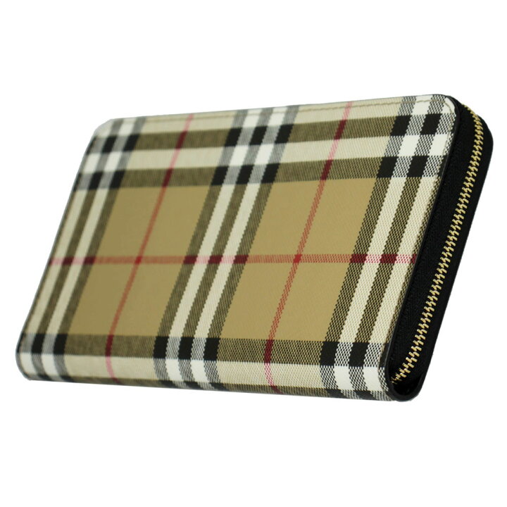 楽天市場】バーバリー 財布 レディース BURBERRY ラウンドファスナー長  