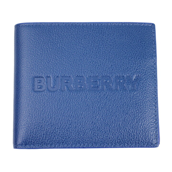 楽天市場】バーバリー 財布 メンズ BURBERRY 二つ折り札入れ エンボス  