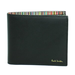ポール・スミス(Paul Smith) マルチストライプ メンズ二つ折り財布 