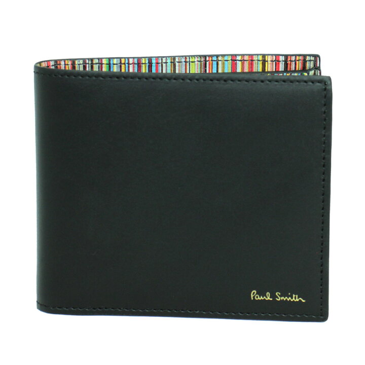 楽天市場】ポールスミス 財布 メンズ PAUL SMITH 二つ折り財布 レザー 