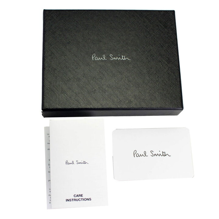 楽天市場】ポールスミス 財布 メンズ PAUL SMITH 二つ折り財布 レザー 