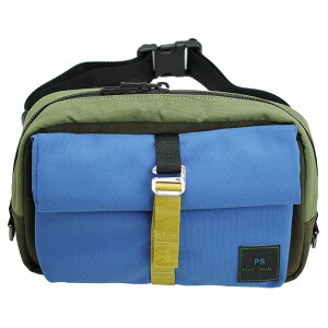 �|�[���X�~�X �o�b�O �����Y PAUL SMITH �x���g�o�b�O �{�f�B�o�b�O �E�G�X�g�|�[�` �L�����o�X �O���[���n�}���`�J���[ M2A 7007 HCANVS 30