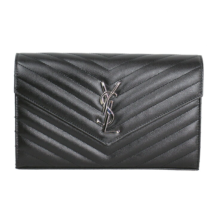 SAINT LAURENT サンローラン チェーンショルダーウォレット 377828  