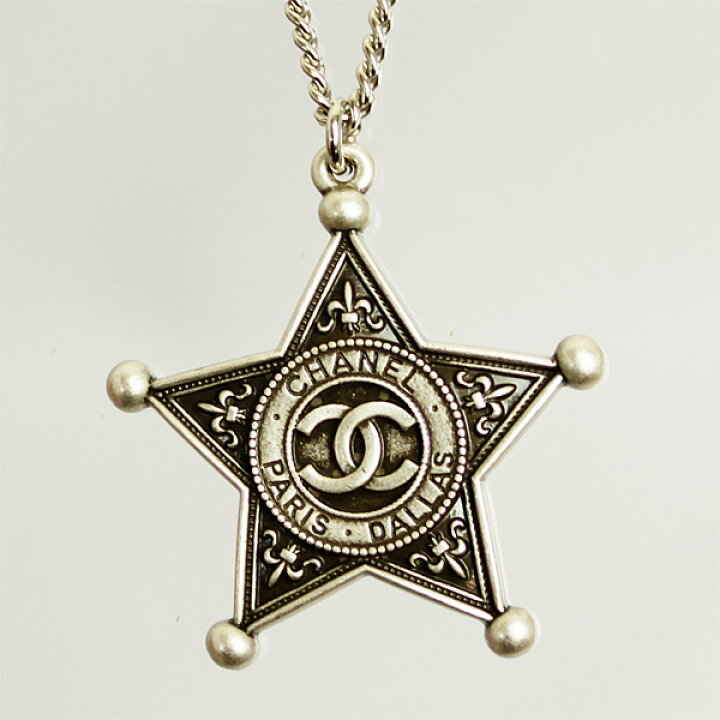 楽天市場】【新品】 【CHANEL】 シャネル ネックレス スターモチーフ 