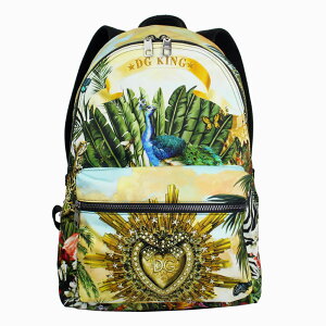 �h���`�F���K�b�o�[�i �o�b�O �����Y DOLCE��GABBANA �o�b�N�p�b�N �����b�N DG KING�v�����g �i�C���� �}���`�J���[ BM1607 AA664 HHIH3