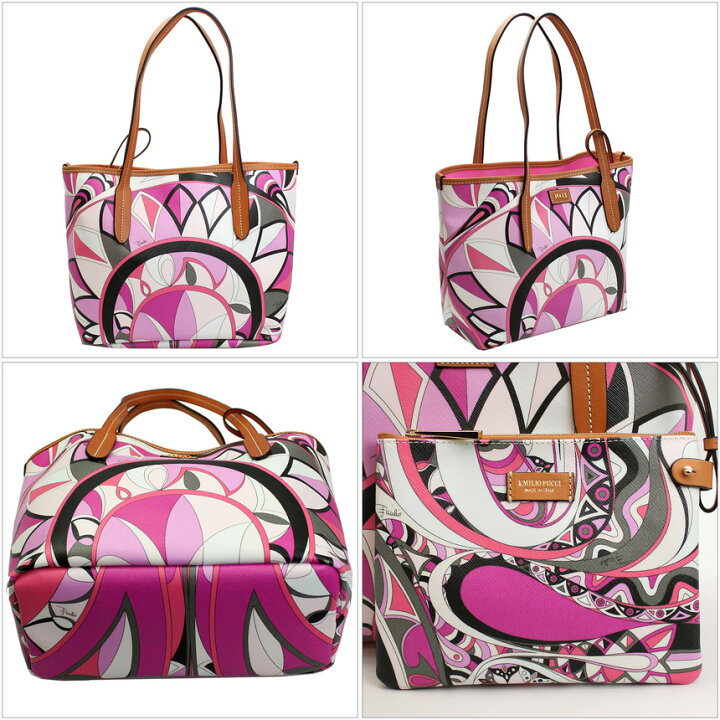楽天市場】【新品】 【EMILIO PUCCI】 エミリオプッチ トートバッグ 