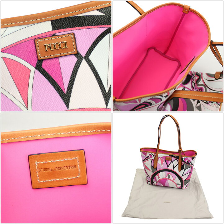 楽天市場】【新品】 【EMILIO PUCCI】 エミリオプッチ トートバッグ 