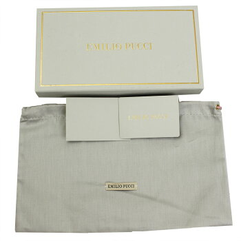 【新品】【EMILIOPUCCI】エミリオプッチラウンドファスナー長財布ロゴマルチカラーレザー62SM11-3