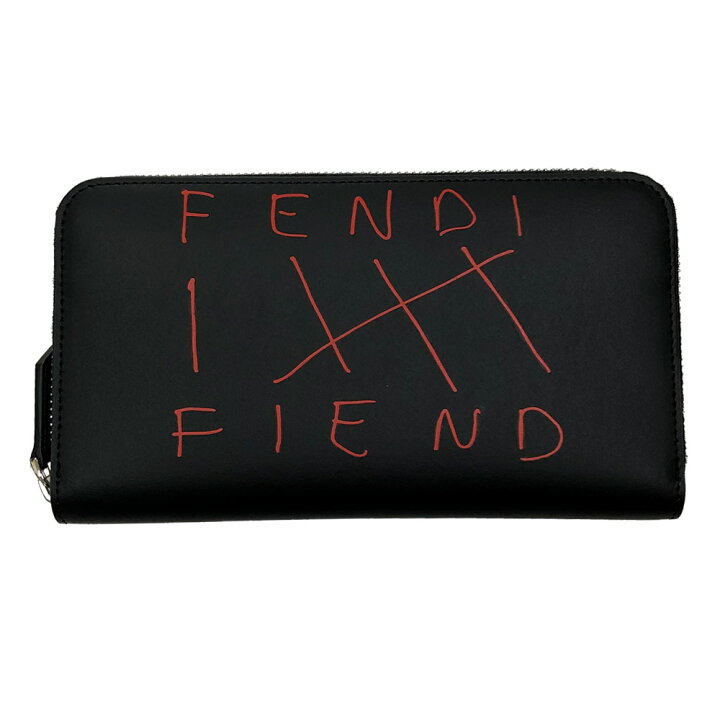 楽天市場】フェンディ 財布 ブラック 7M0210 FENDI ラウンドファスナー 