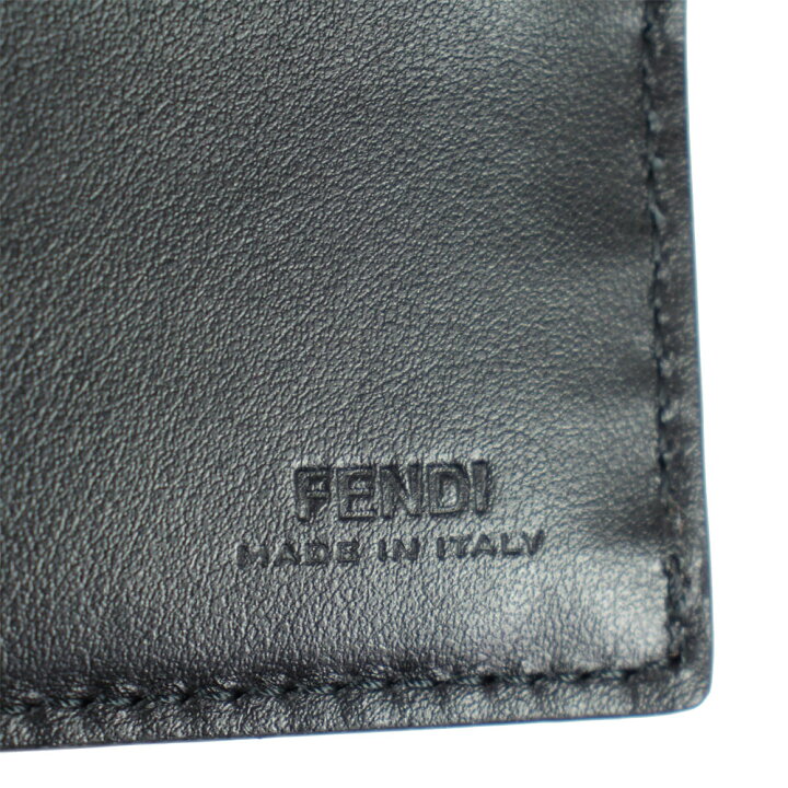 楽天市場】フェンディ 財布 メンズ 7M0169 FENDI 二つ折り札入れ FF柄 