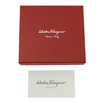 【新品】【FERRAGAMO】フェラガモコインケース小銭入れヴァラ・リボン型押しレザーベージュ系22C770NEWBISQUE