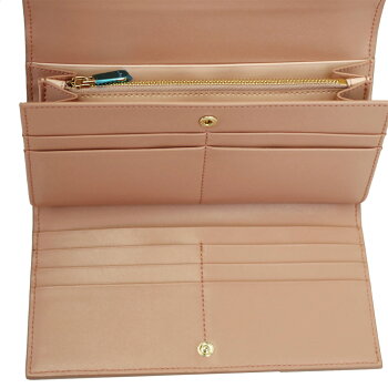 【新品】【FERRAGAMO】フェラガモ三つ折り長財布ヴァラ・リボンレザーANTIQUEROSEピンク系22D32406947092018-19秋冬新作