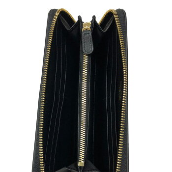 フェラガモ財布ブラック22D592FERRAGAMOラウンドファスナー長財布エンボスガンチーニスタッズレザー22D5920704861日本未入荷