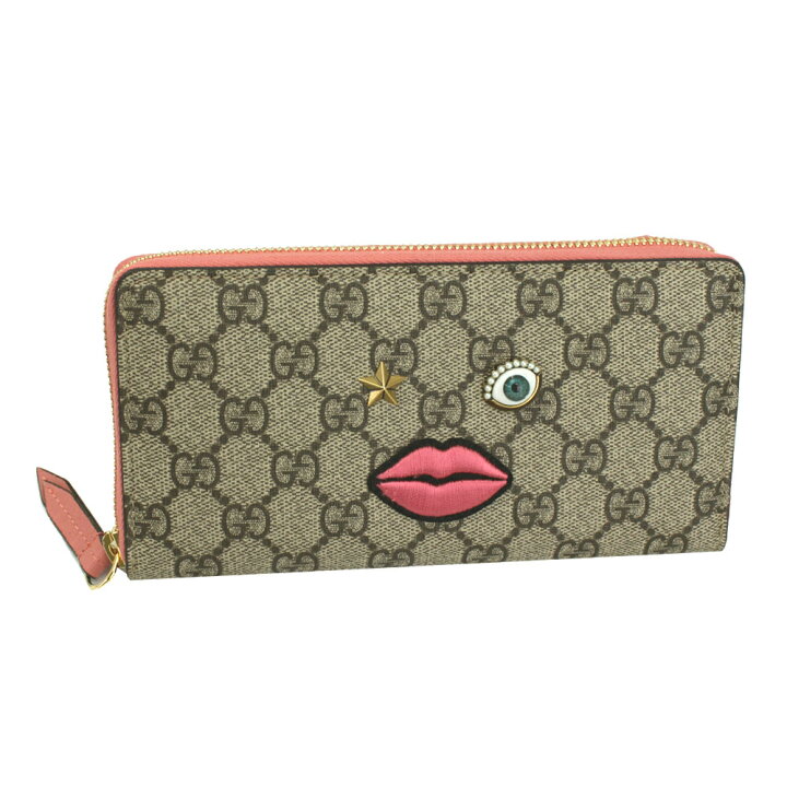 楽天市場】【新品】 【GUCCI】 グッチ ラウンドファスナー長財布 GG  