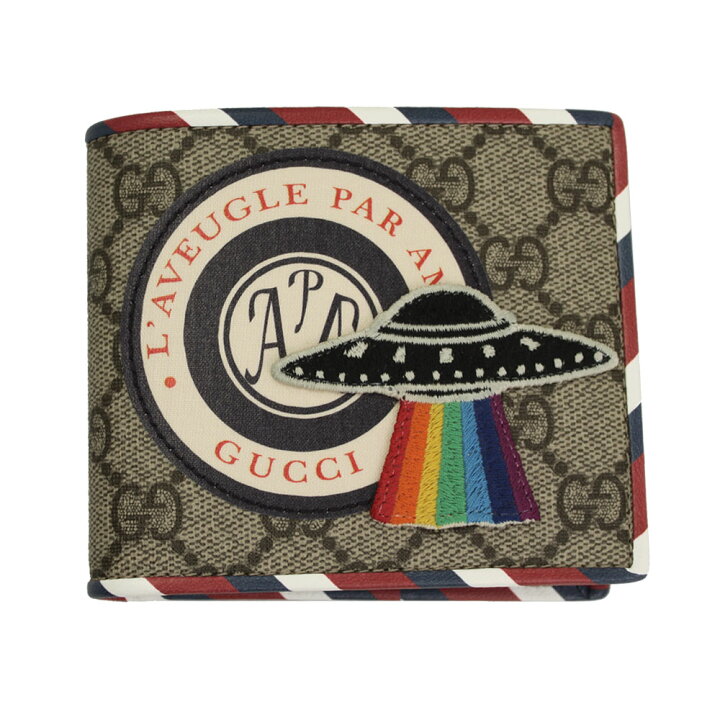楽天市場】【新品】 【GUCCI】 グッチ 二つ折り財布 メンズ グッチ  