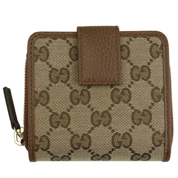楽天市場】グッチ 財布 レディース 346056 GUCCI 二つ折り財布 GG 
