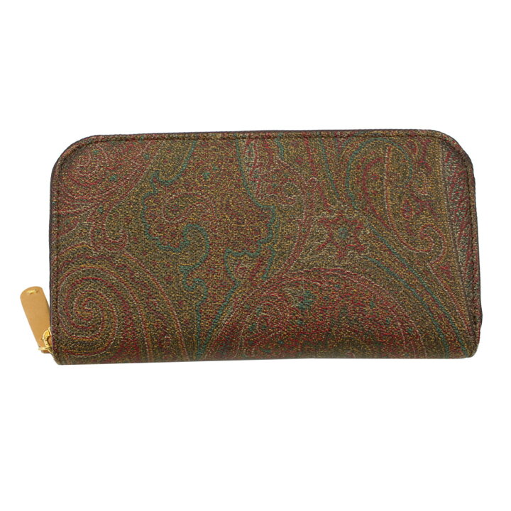 楽天市場】【新品】 【ETRO】 エトロ ラウンドファスナー長財布 