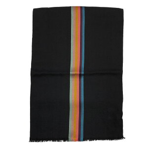 �|�[���X�~�X �X�J�[�t �����Y PAUL SMITH �}�t���[ �X�g�[�� �u���b�N �}���`�J���[�X�g���C�v CENTRAL STRP M1A 454D AS22 79